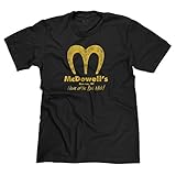 FreshRags McDowell's Restaurant Classic Movie Food Parody Men's T-shirt
