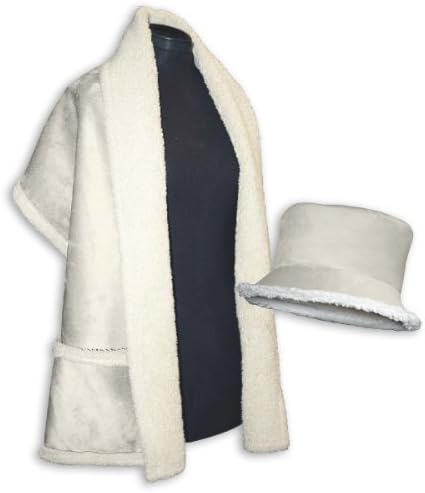 Daisy Kingdom Easy Cut and Sew Sherpa Style Kit, Beige