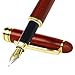 IDEAPOOL Rosewood Fountain Pen Writing Set with Black Gift Box, Luxury Elegant Gift Pen for Calligraphy Signature Executive Business – No Ink
