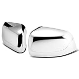 Jeep Grand Cherokee WK2 Pair of Exterior Side Door Top Half Mirror Covers (Chrome)