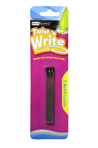 Twist N' Write 5 Lead Refills (Pack of 6, 30 Refills Total)