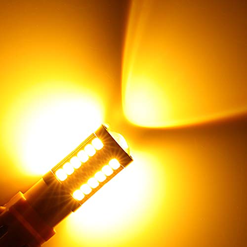 image for isinlive 2800lm 3157 LED Lights Bulbs Amber Yellow 3056 3156A 4157 LED