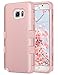 ULAK Galaxy Note 5 Case,Note 5 Case for Girls Women, Hybrid Soft Silicone Anti Scratch Resistance Protective Cover for Samsung Galaxy Note 5 (Rose Gold)