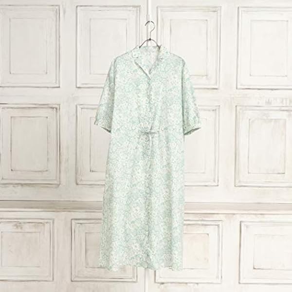 Afternoon Tea アフタヌーンティー リビング Afternoontea Living ワンピース チュニック Gn24 リバティ プリント 開襟 ワンピース