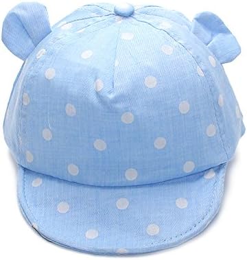Iridescentlife Dot Baby Summer Caps Girl Boys Sun Hat with Ear
