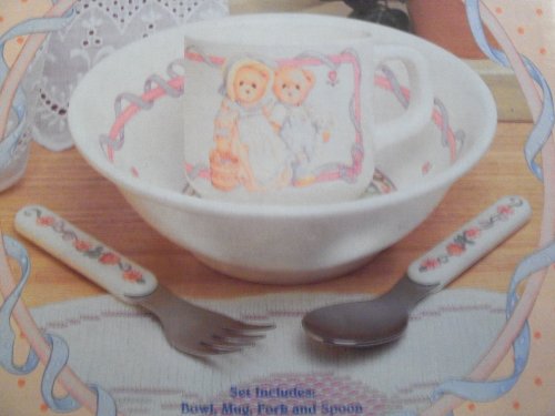 Cherished Teddies Jack & Jill Melamine Dinner Set 242667