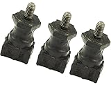 Bapmic 06A133567A 3Pcs Secondary Air Pump Mount Bushing for Volkswagen Golf Jetta Passat Beetle EuroVan Audi A3