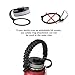 RoryTory Paracord Survival Strap Cord Carrier Handle with Security Ring & Carabiner for Wide Mouth Water Bottles & Flasks (Family Value Pack) - Fits 12oz to 64oz - Set of 4