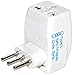 Ceptics 3 Outlet Travel Adapter Plug Type L for Italy