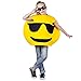 Child Unisex Emoticon Costumes Sunglass One Size