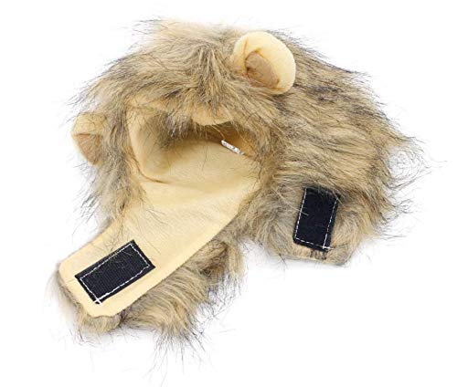 RosyLife Lion Mane Wig for Dog and Cat Costume