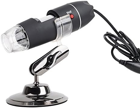 Divinezon USB 8 LED 50X-200X 2MP Digital Microscope Endoscope Magnifier Video Camera