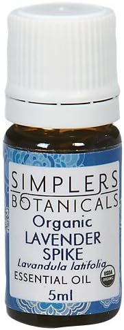Living Flower Essences Simplers Botanicals Organic, Lavender Spike, 0.16 Fluid Ounce