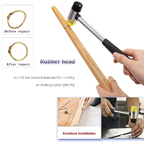 Ring Sizer Mandrel Measuring Ring Gauge Stick Finger Sizer Rings