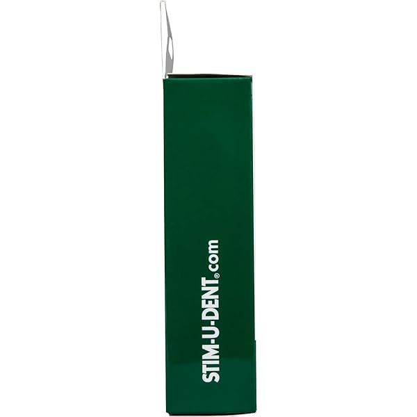 THE NATURAL DENTIST STIM-U-DENT MINT DENTAL PICKS, WOODEN TOOTHPICKS FOR FOOD & PLAQUE REMOVAL, TRAVEL-FRIENDLY, 24 PACKS OF 25 (600 PICKS)