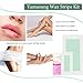 Yamasang Wax Strips, Hair Removal Strips for Face Full Body Leg Eyebrow Bikini Brazilian Underarm Women men, Waxing Strips with 48 Count Double Size Cold Wax Strips And 6 Post Care Wipes (L54)