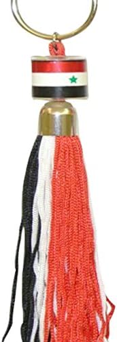 Syria Mini Small Flag Ring Tassel