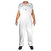 Rugged Blue Painter Bib Overalls - White - 38x32