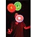 Nite Ize Flashflight Jr. Light Up Flying Disc for Kids, 120g Smaller Disc for Children, Color-Changing Disc-O LED Disc for Nighttime Play