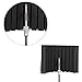 Neewer® Portable Microphone Acoustic Isolation Shield with Lightweight Metal Alloy, Acoustic Foams, Mounting Brackets and Screws for Mic Stand with 5/8