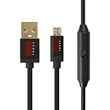 EZOPower Micro-USB 2.0 Super Speed Sonic Charging Cable [Double the Normal Charging Rate via Computer] - 3 Feet Black
