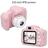 GlobalCrown Kids Camera,Mini Rechargeable Child Digital Camera Shockproof Video Camcorder Gifts for 3-8 Year Old Boys…