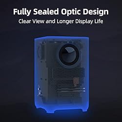 JOVAL Portable Projector 2021 Upgraded WiFi Mini