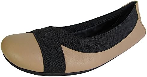 Adam Tucker by Me Too Womens Nixie Ballet Flat Shoe, Cream Nappa, US 11