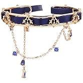 HOYOVERSE GENSHIN IMPACT Furina Impression Series - Multipurpose Choker Necklace&Two-Layered Ribbon Bracelet