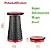 Otinlai Folding Stool Camping Stool Portable Stool Adjustable Telescopic Stool Height 2.4-18 in, Suitable for Travel, Fishing, Camping, Barbecue Dinners, Outdoor Activitiesthumb 4