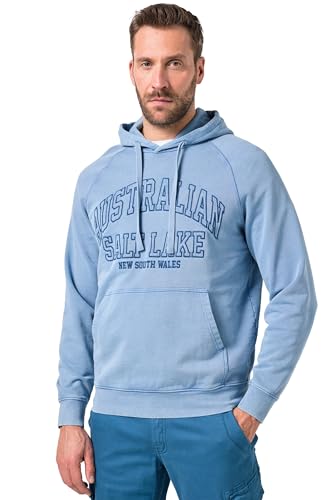 JP 1880 - Sudadera con Capucha para Hombre, Tallas Grandes, Tallas Grandes, L-8XL, JP 1880, Insignias, Aspecto Vintage, Capucha, Bolsillo Canguro, hasta 8 XL