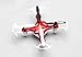 Fentac Syma X12S mini Nano 6-Axis Gyro 4 Channel 2.4G Transmitter RC Quadcopter RTF 3D 360° Helicopter (Red)