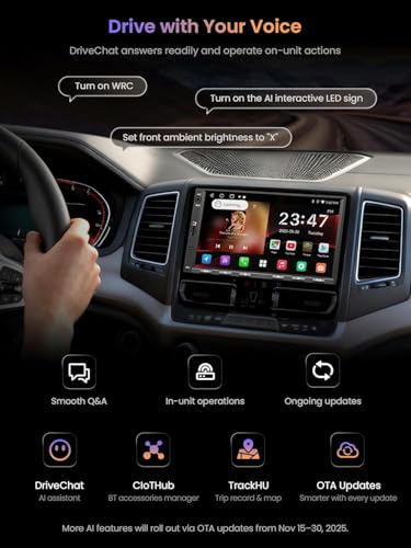 ATOTO A6 Pro A6Y2721PRB 2 DIN Android Car Navigation Stereo 2X Bluetooth with aptX Fast Phone Charging / Ultra Preamp - In Dash Entertainment Multimedia Radio, WiFi, Support 256G SD