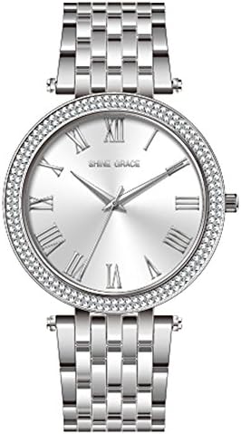 SHINE GRACE Silver Stainless Steel Women's Fashion Watch SG0006 MK3190 style
