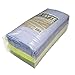 POLYTE Premium Microfiber Cleaning Towel,16x16 in 36 Pack (Light Blue,Green,Yellow)