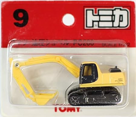 Amazon トミカ 9 小松油圧ショベル Pc0 黄色 Scale 1 122 ブリスター 建設車両 おもちゃ