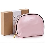 VASKER Small Makeup Bag for Purse Cosmetic Bag Pouch Pink VA-03 Best Gift