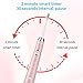 Sonic Electric Toothbrush, USB Rechargeable Toothbrush, Adult Electric Toothbrush With Holder and 2 Replacement Heads, 4 Modes with Automatic Timer (Pink)