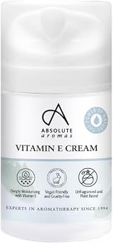 Absolute Aromas Vitamin E Cream Unscented Face Body Scars Moisturiser 50g view 1