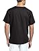 Carhartt Men's Big and Tall Solid Ripstop Utility Scrub Top, Black, 3X-Large
