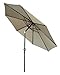 Trademark Innovations Tilt with Crank Patio Umbrella, 10'