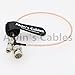 Alvin's Cables Blackmagic DIN 1.0/2.3 Mini BNC Right Angle to BNC Male 75ohm RG179 HD SDI Cable
