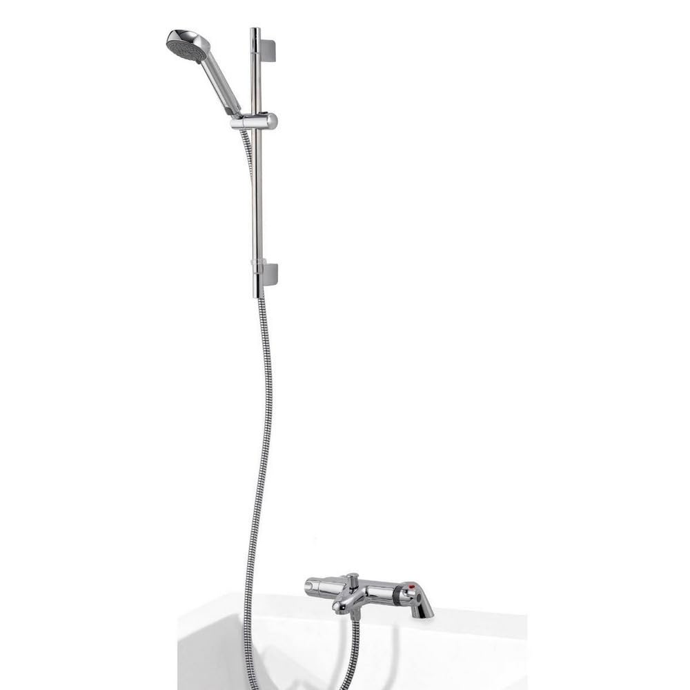 Aqualisa MD100BSM Chrome Midas 100 Bath Shower Mixer WITH 90 mm