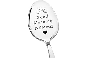 Grandma Nonna Mothers Day Gift for Nonna Coffee Spoon Gifts for Nana Grandma Birthday Gifts for Grandmothers Nanny I Love You