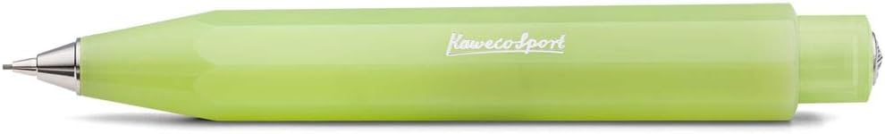 Kaweco FROSTED SPORT Mechanical Pencil Fine Lime 0.7 mm HB I Exclusive Mechanical Pencil with Lead Refill I Pencil 10.5 cm