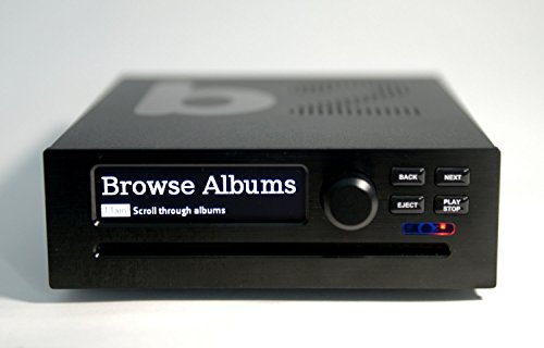 Brennan B2 2TB Black HiFi - Hard Disk CD Ripper & Recorder, Storage and Player with Bluetooth, YouTube, Internet Radio, Stereo Power Amplifier, NAS, Wav, Lossless (FLAC) and MP3.