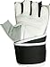 GuardFit Premium Leather Weight Lifting Gloves with Neoprene Wrist Wrap Support for Men & Women - Padded Grip with Long Wrist Strap - Suitable for Weightlifting, Gym, Powerlifting & Fitness