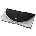 A6 Small Expanding Portable Hand-Held Accordian File Folder File Organizer Wallet for Cards Coupons Receipt Tax Item or Changes, 10.32X5.31 inches, 13 Pockets (Black)