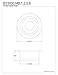 Kingston Brass BS3002 Made to Match Garbage Disposal Flange, 4-1/2-Inch, Polished Brass