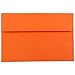 JAM PAPER A7 Colored Invitation Envelopes - 5 1/4 x 7 1/4 - Orange Recycled - 25/Pack